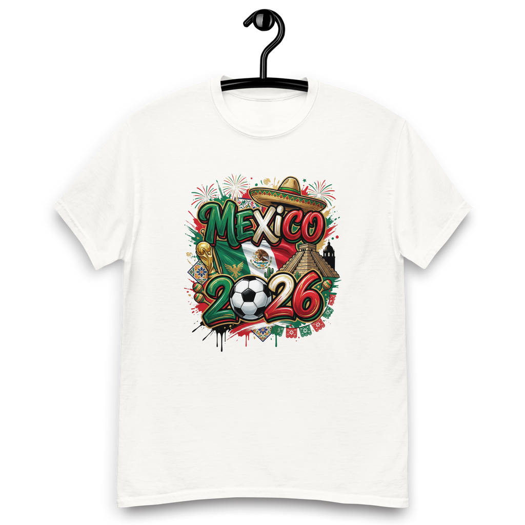 UNISEX WHITE WORLD CUP MEXICO TEE 2026