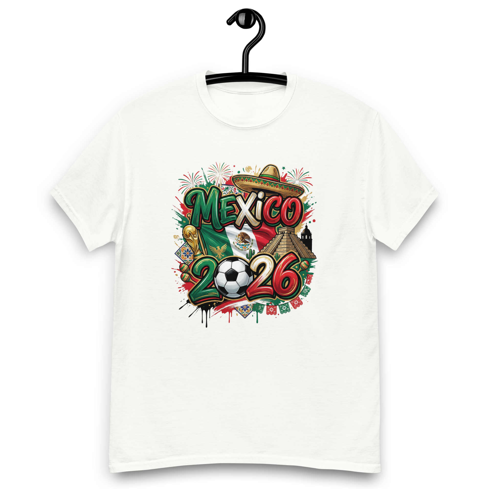 UNISEX WHITE WORLD CUP MEXICO TEE 2026